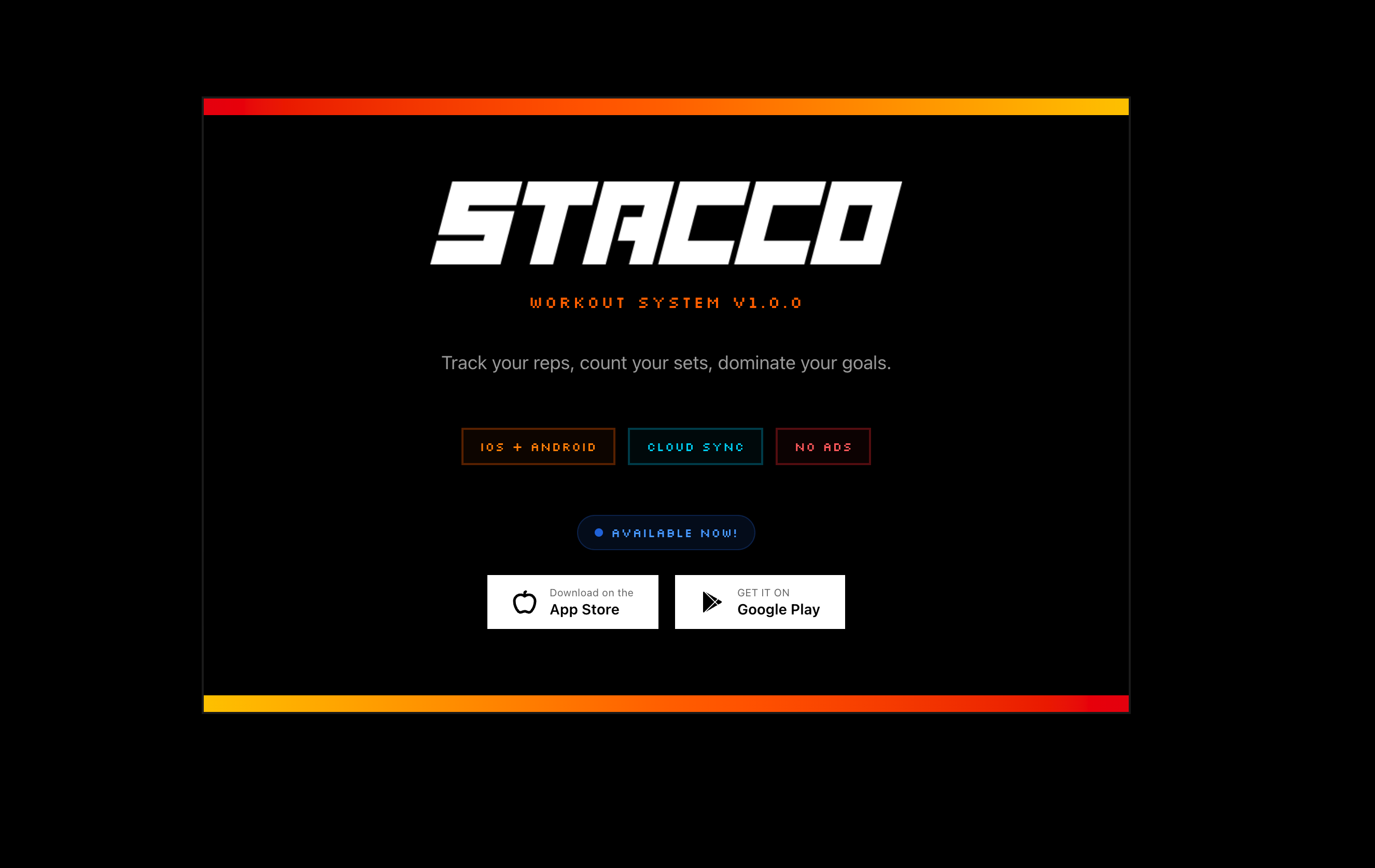 Stacco: Your Ultimate Workout Companion